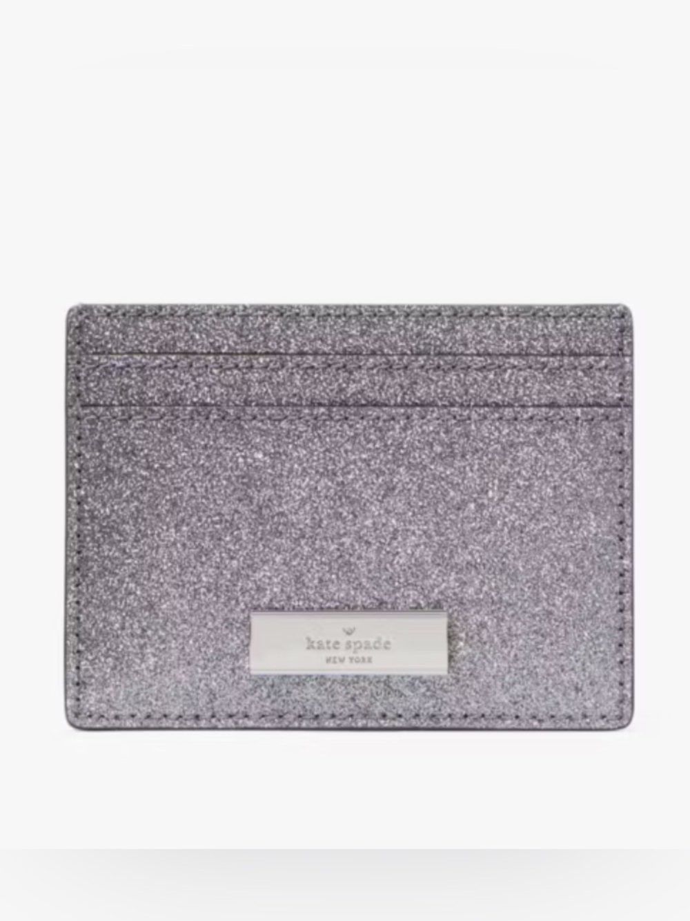 Kate Spade NY Kenzie Glitter Card Case ~ Glitter Wallet